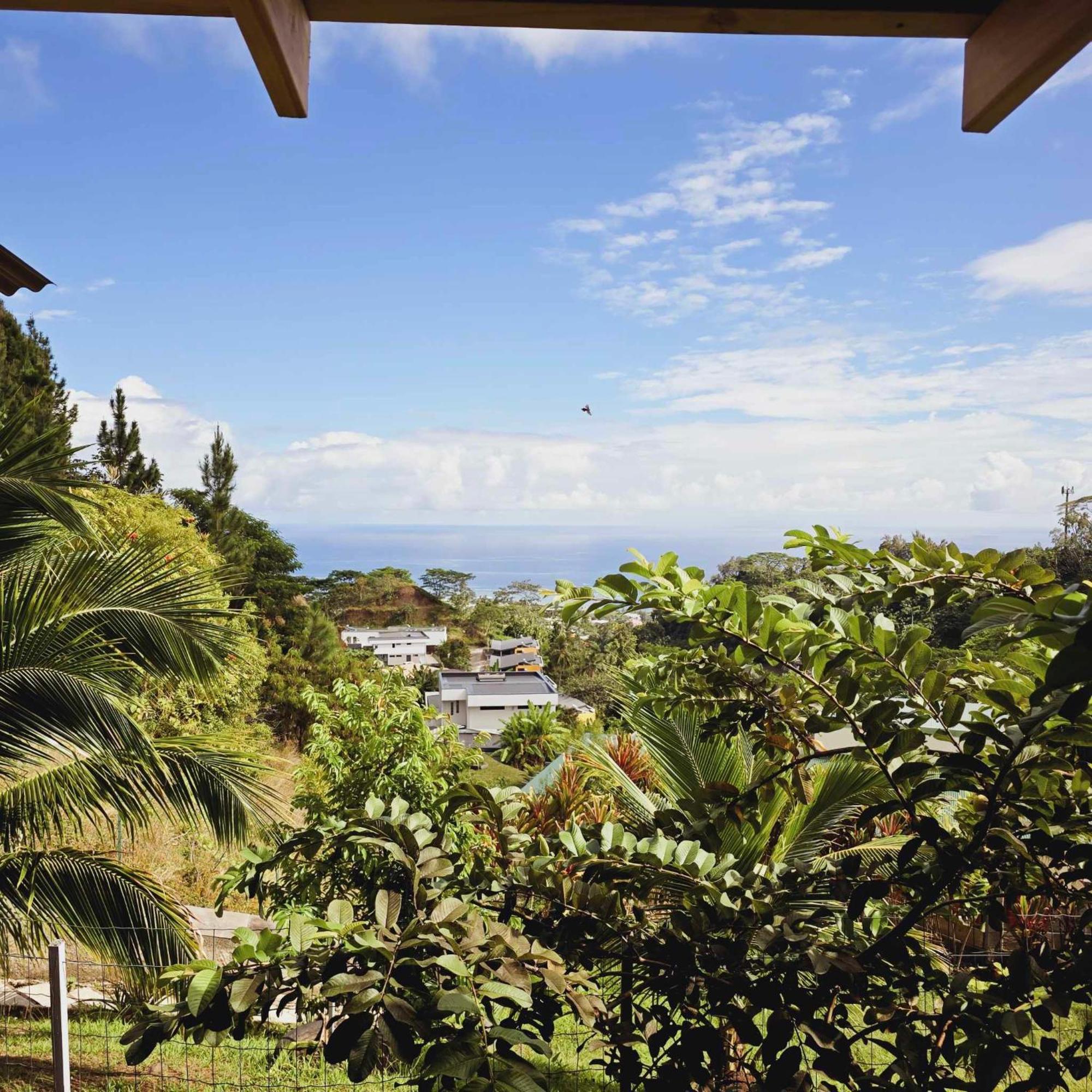Fare Toahana, Accommodation With A Ocean View 파페에테 외부 사진