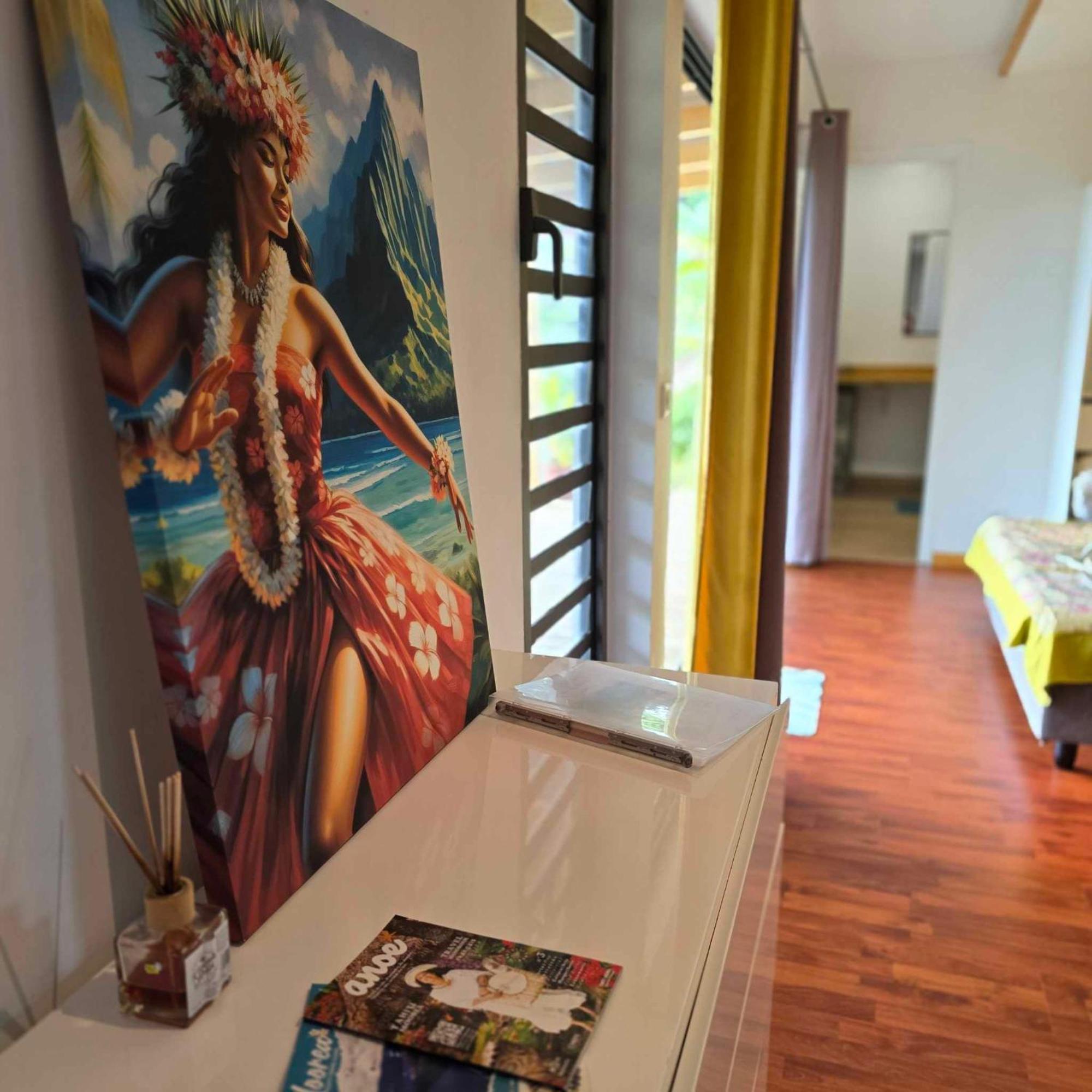 Fare Toahana, Accommodation With A Ocean View 파페에테 외부 사진